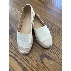 enzo angiolini women’s flats blush canvas 7M